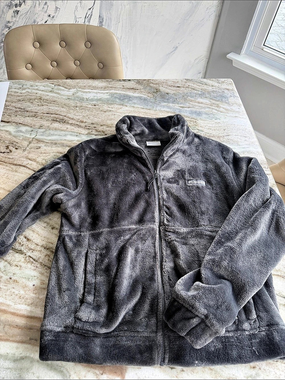 Columbia Womens  grey  Fleece Jacket